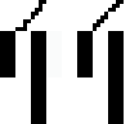 black and white
