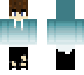 blue fade | Minecraft Skin
