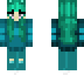 blue girl