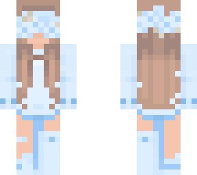 blue girl