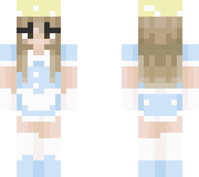blue mushroom maid