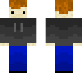 boy with black hoodie brown hair