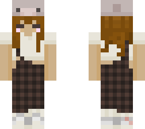 brown hair goat girl