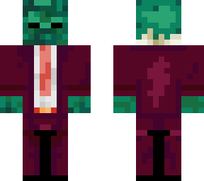 business zombie in an auburn suit (no eyes)