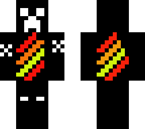 cool fire logo jaket skin