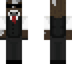 cow in toggleable suit
