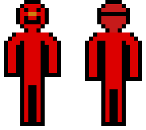 elmo but hes paper