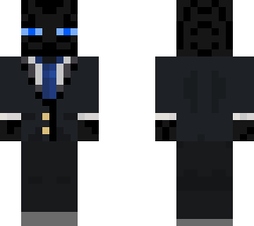 ender man in a suit