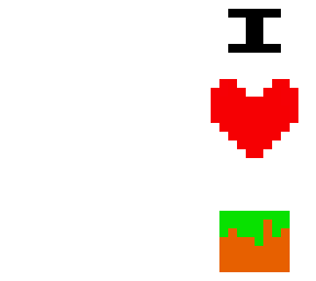 eu amo minecraft (i love minecraft )