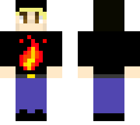fire boy hoodie skin