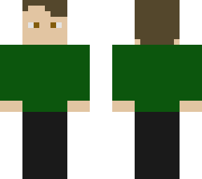 generic green shirt white guy