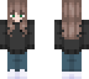 girl in black