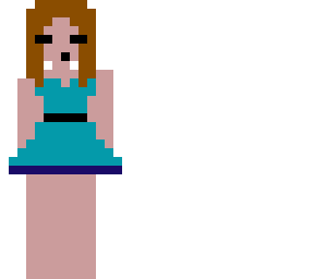 girl wearing a dress