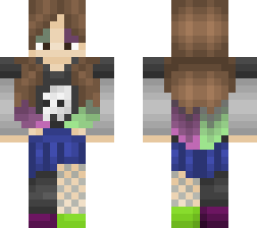 goth punk girl