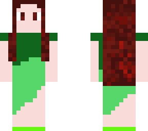 green elf girl