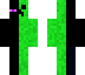 half enderman and half creeper