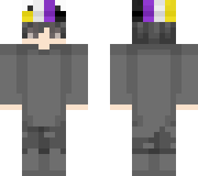 inverted non-binary boomerna skin