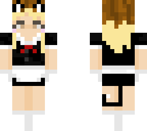 me in a maid outfit
