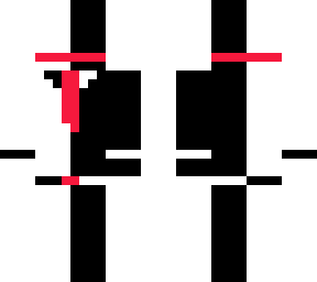 mismach suit with top hat