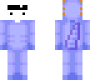 my skin with axolotl onesie