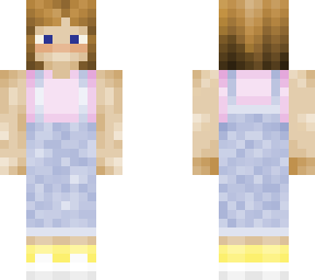 overalls girl