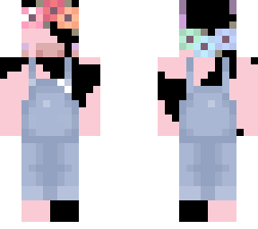 pink and purple cow