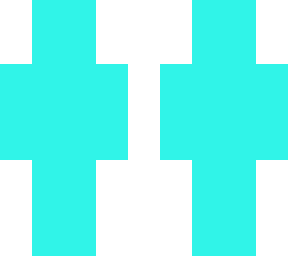 plain teal-blue base