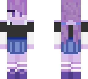 purple girl!