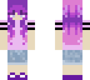 purple girl