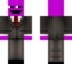 purple guy in suit