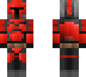 red mandalorian