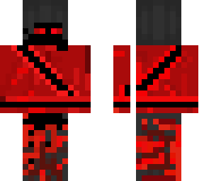 red sweaty ninja