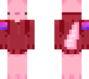 small edit of an axolotl skin