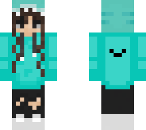 teal shark hoodie (girl)