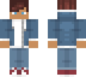 teenage boy in blue hooddie v2.1