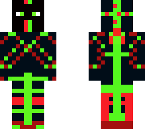 the red and green boy