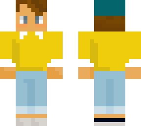 yellow sweater + jeans moment ??