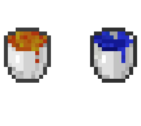 a better lava and water bucket
