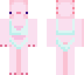 axolotle in a bikini