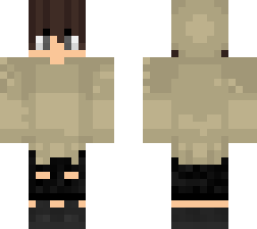 beige hoodie