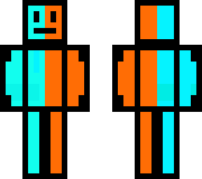 blue and orange eternity