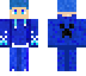 blue creeper boy skin