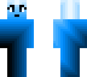 blue girl