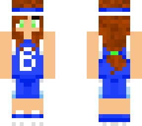 blue team grid runners girl