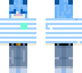 blue-themed aesthetic skin