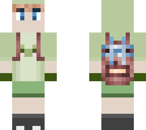 boy with frog sweater and axolotl backpack