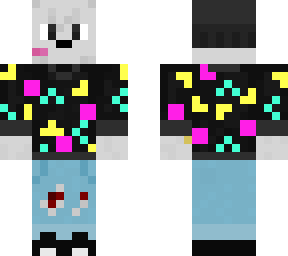 bunny boi in funky sweater??!!