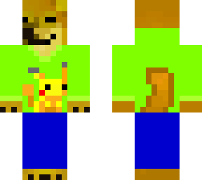cheems with pikachu