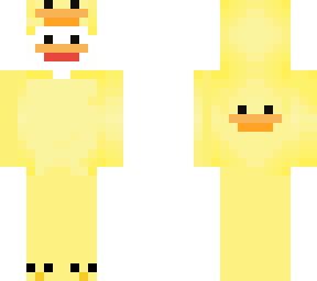 chicken in ducky suit
