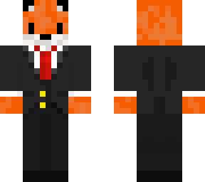 fox in a suit